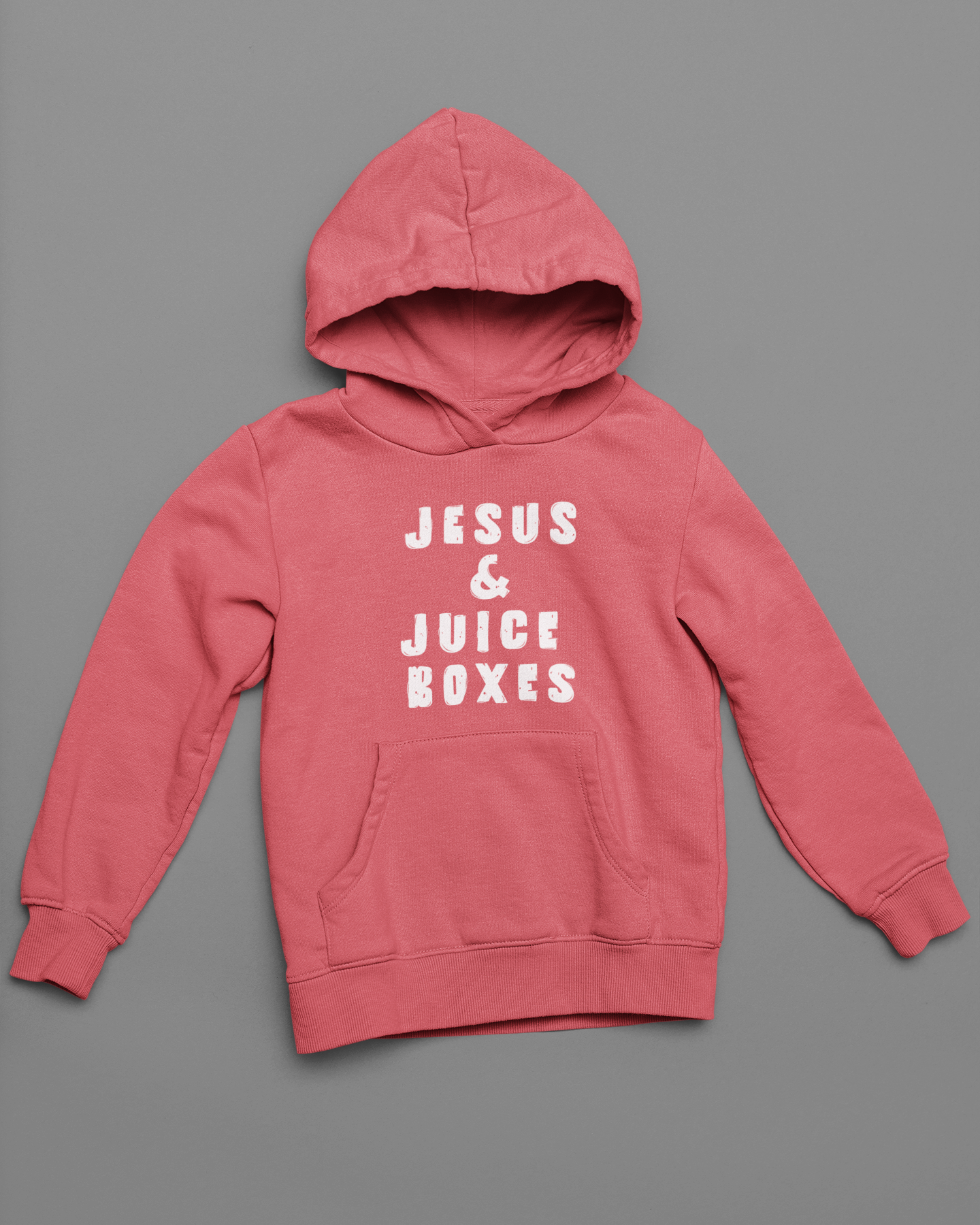 Kid's Hoodie - Jesus and Juice Boxes