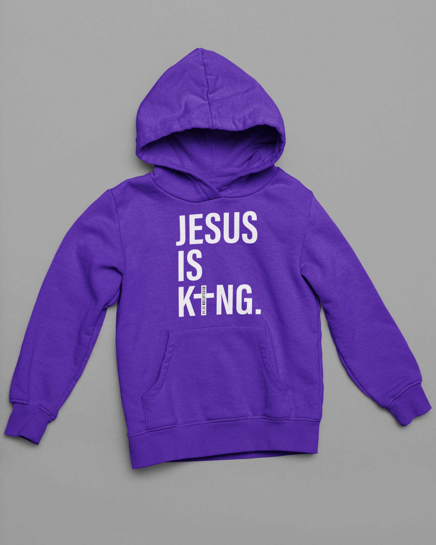 Kid's Hoodie - Jesus Is King