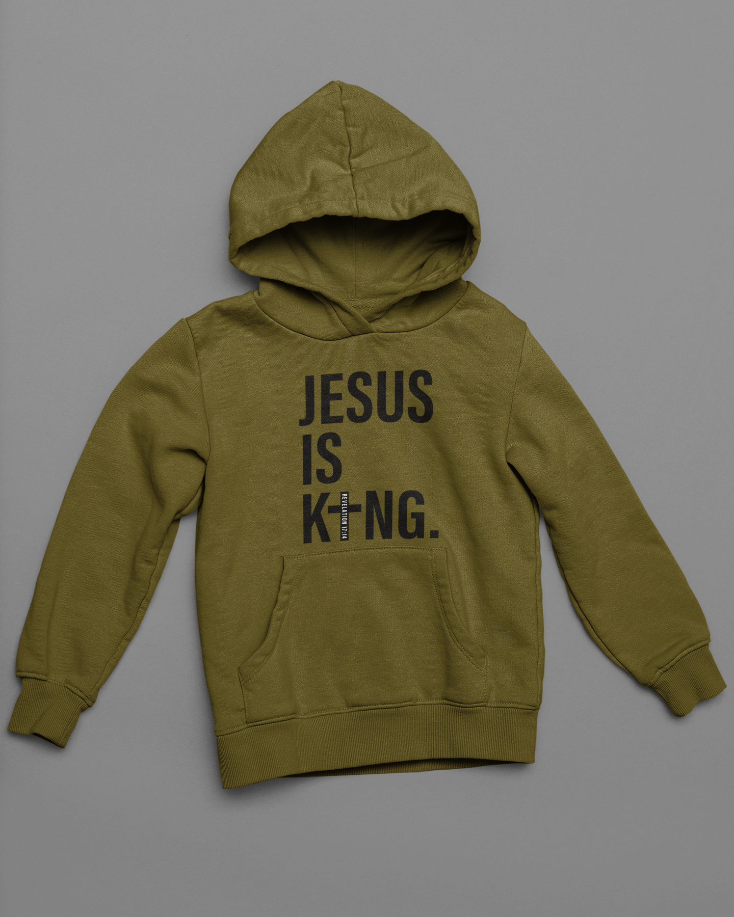 Kid's Hoodie - Jesus Is King