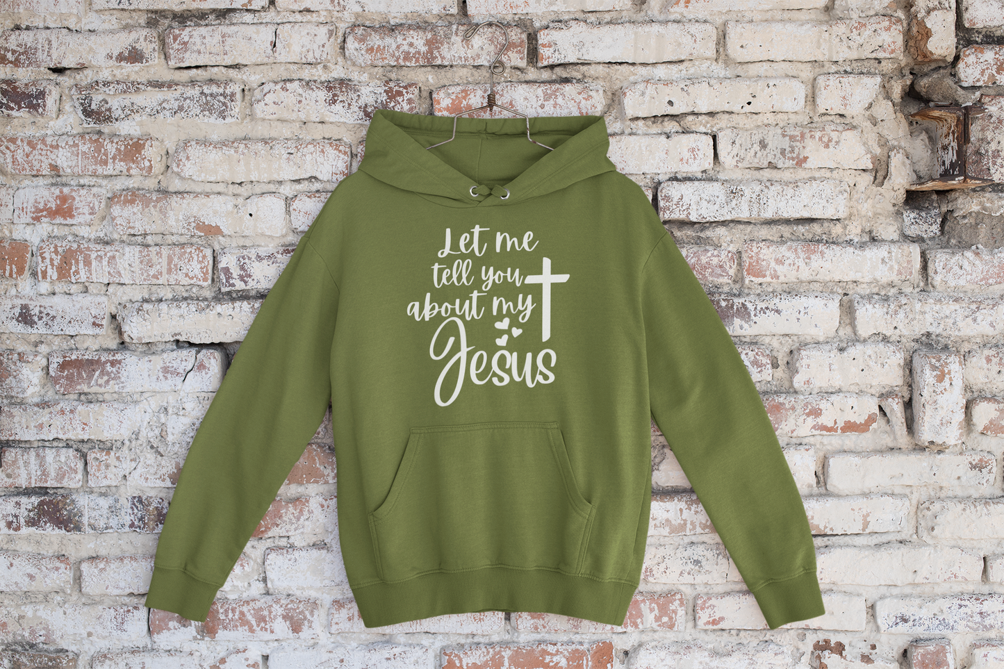 Women's Hoodie Let me tell you about my Jesus