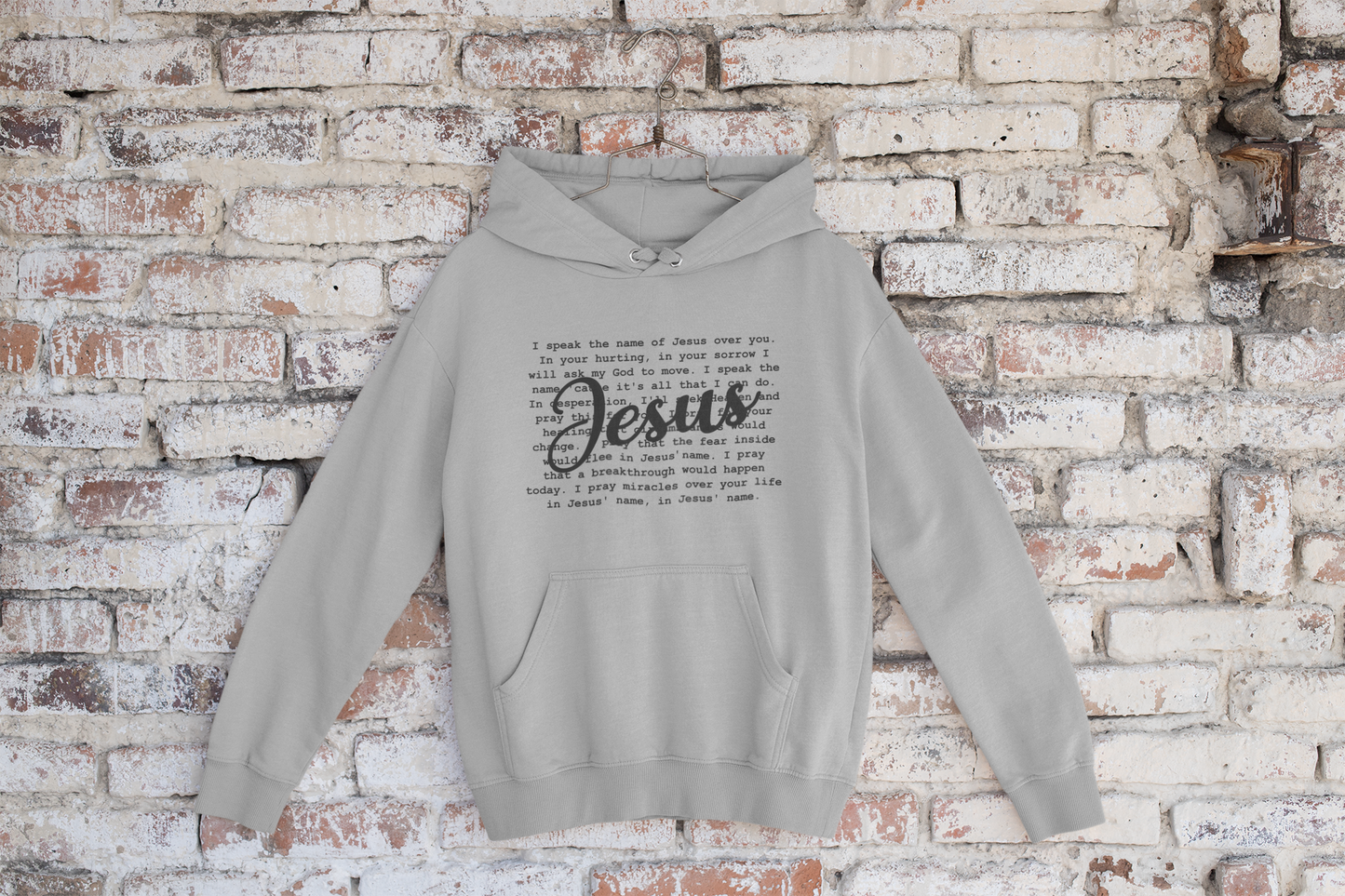 Women's Hoodie Speak The Name of Jesus