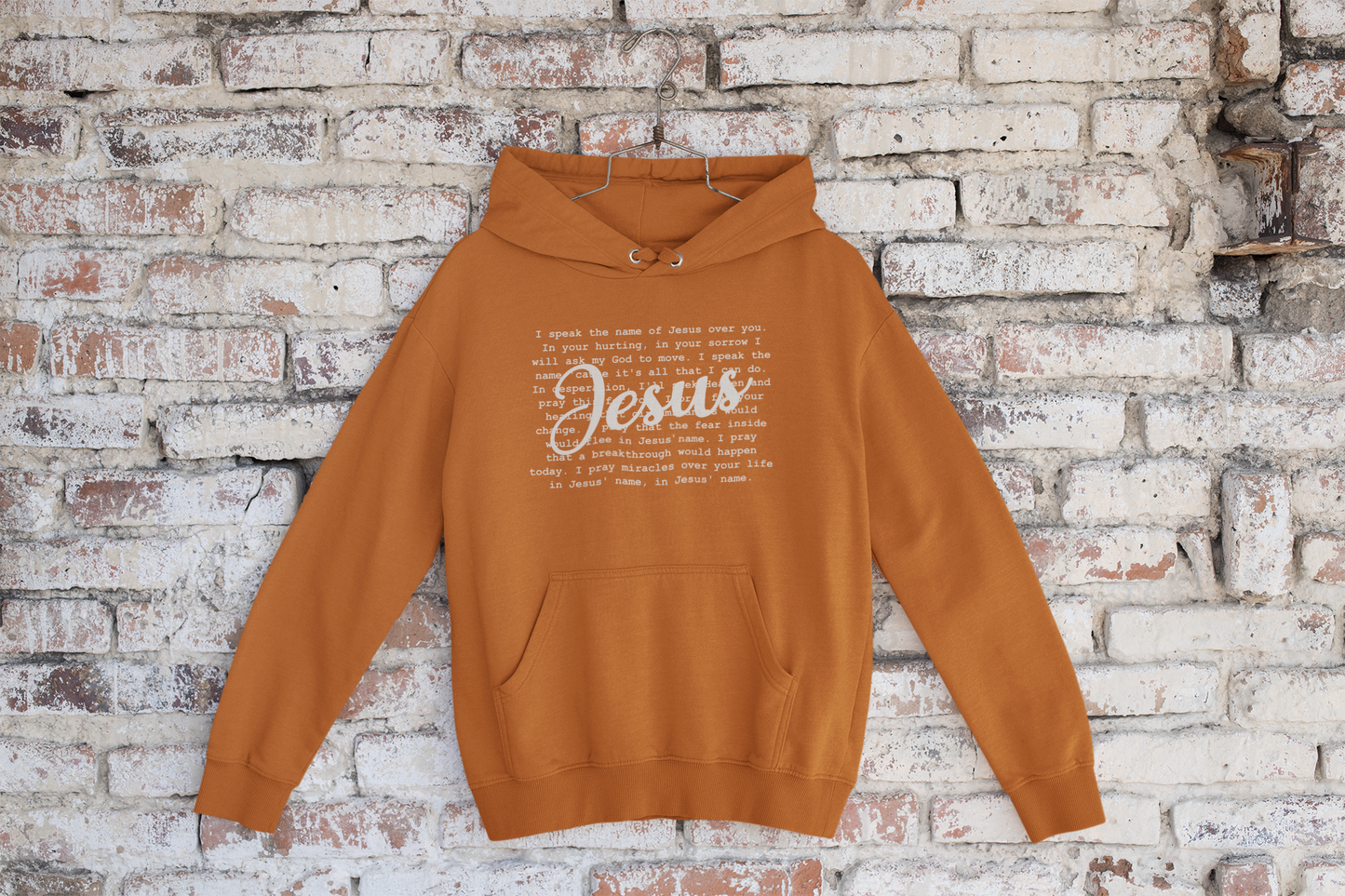 Women's Hoodie Speak The Name of Jesus