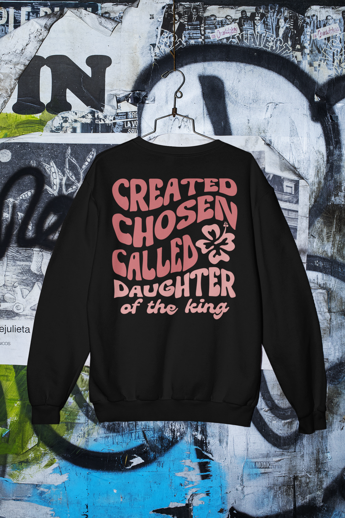 Women's Sweater Created, Chosen, Called