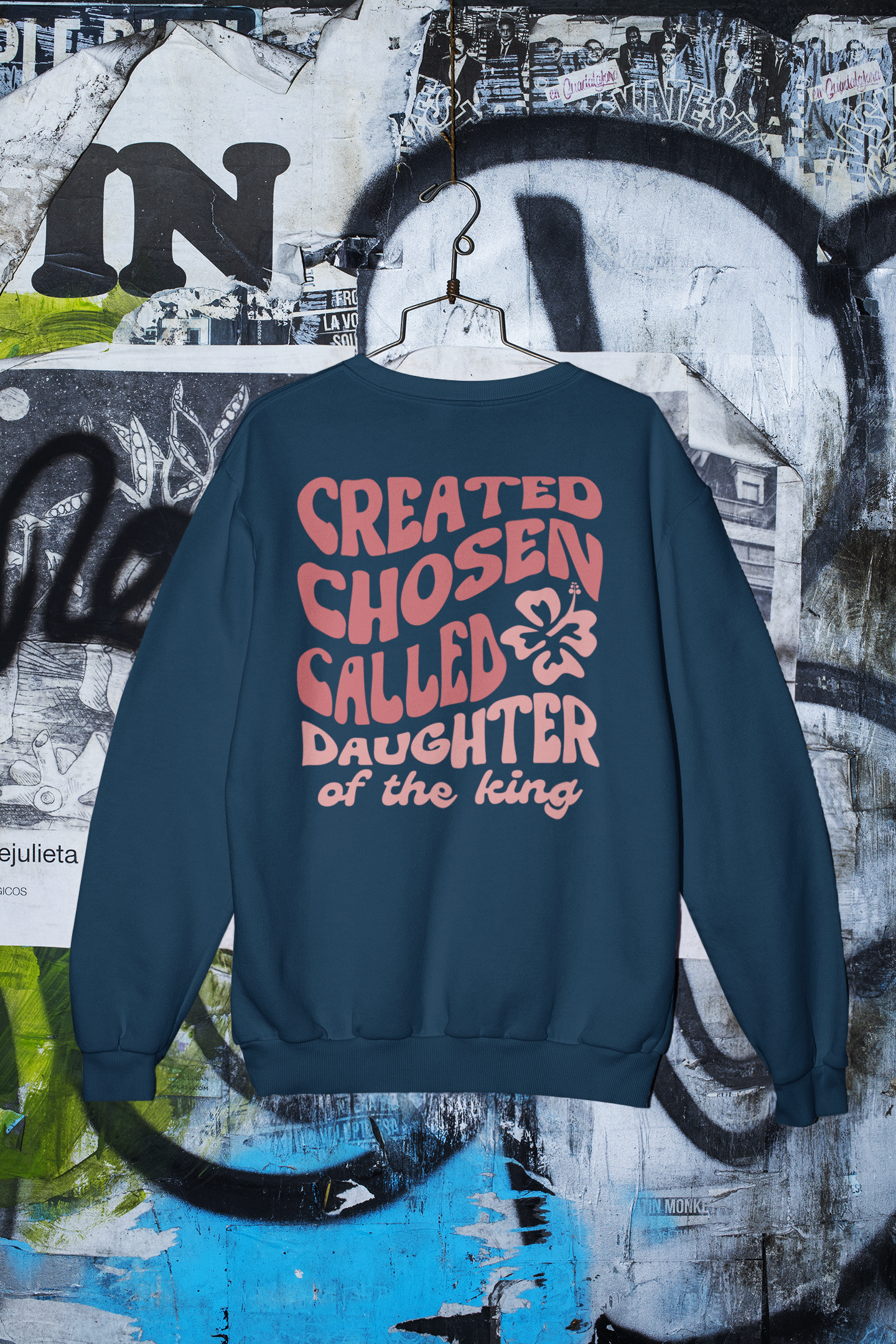 Women's Sweater Created, Chosen, Called