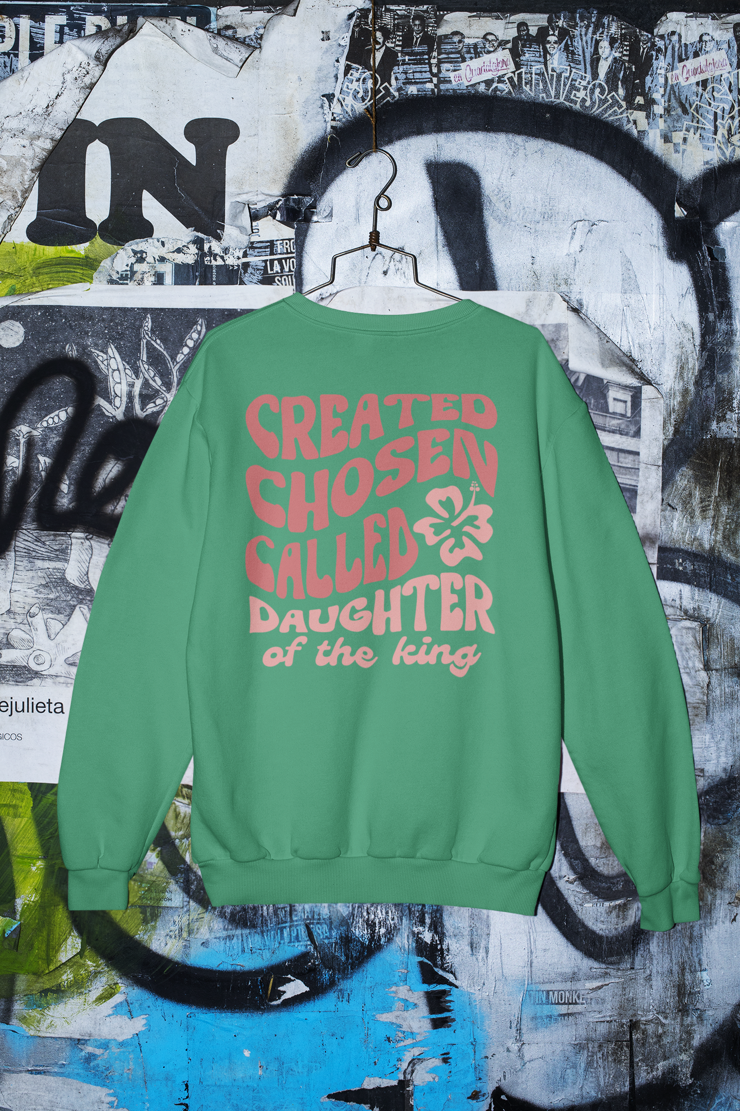 Women's Sweater Created, Chosen, Called