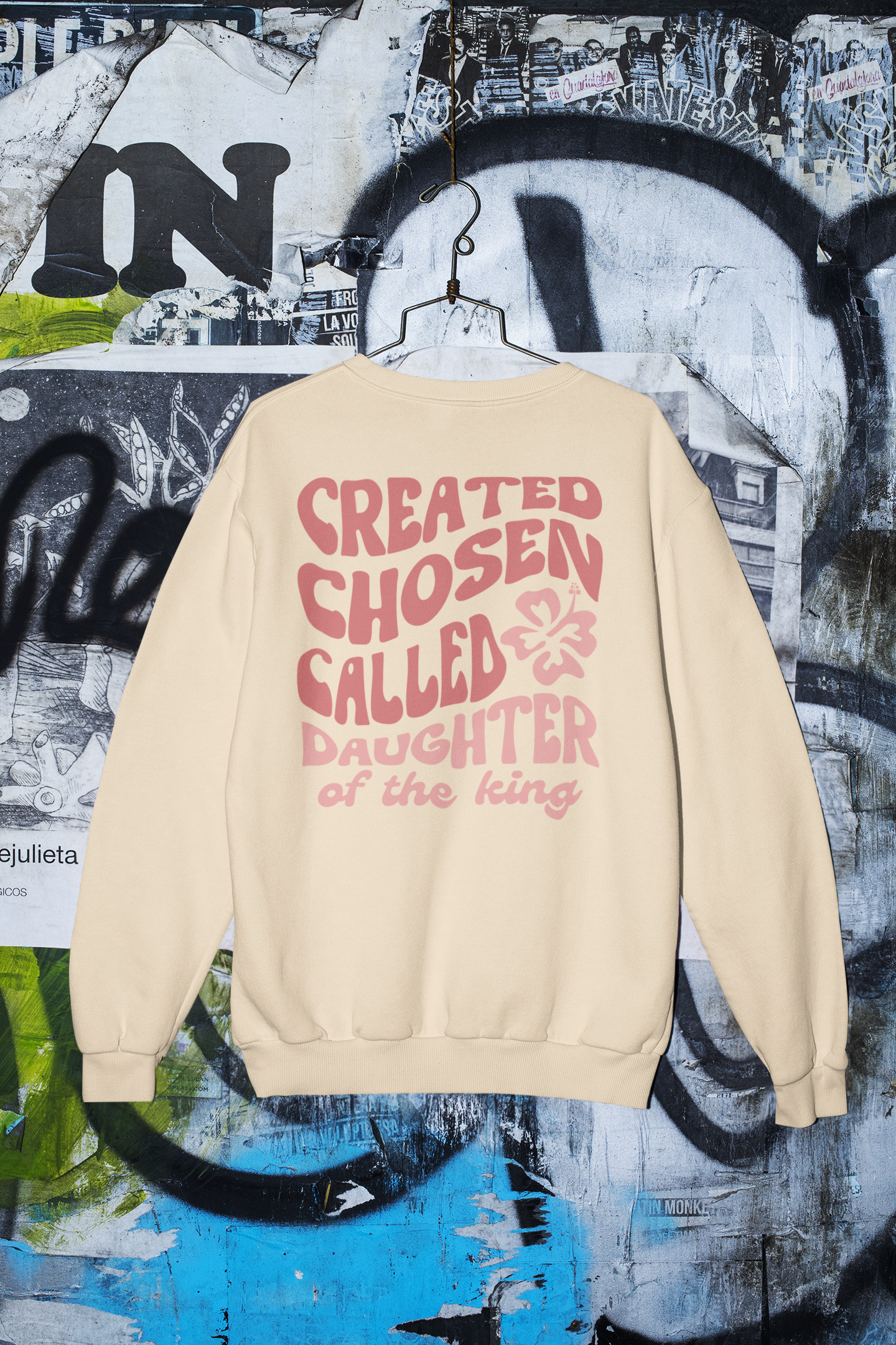 Women's Sweater Created, Chosen, Called