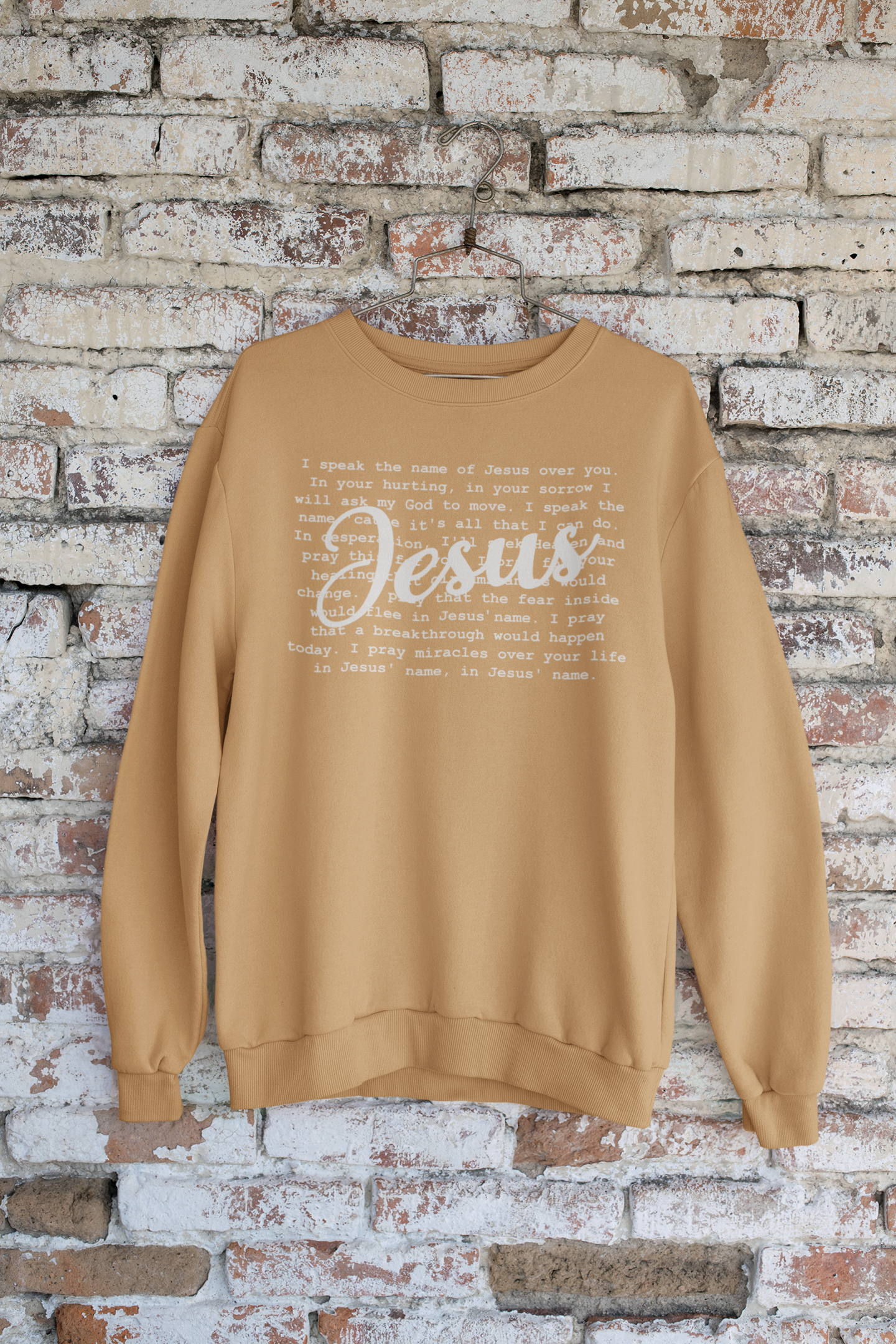 Women's Sweater Speak The Name of Jesus