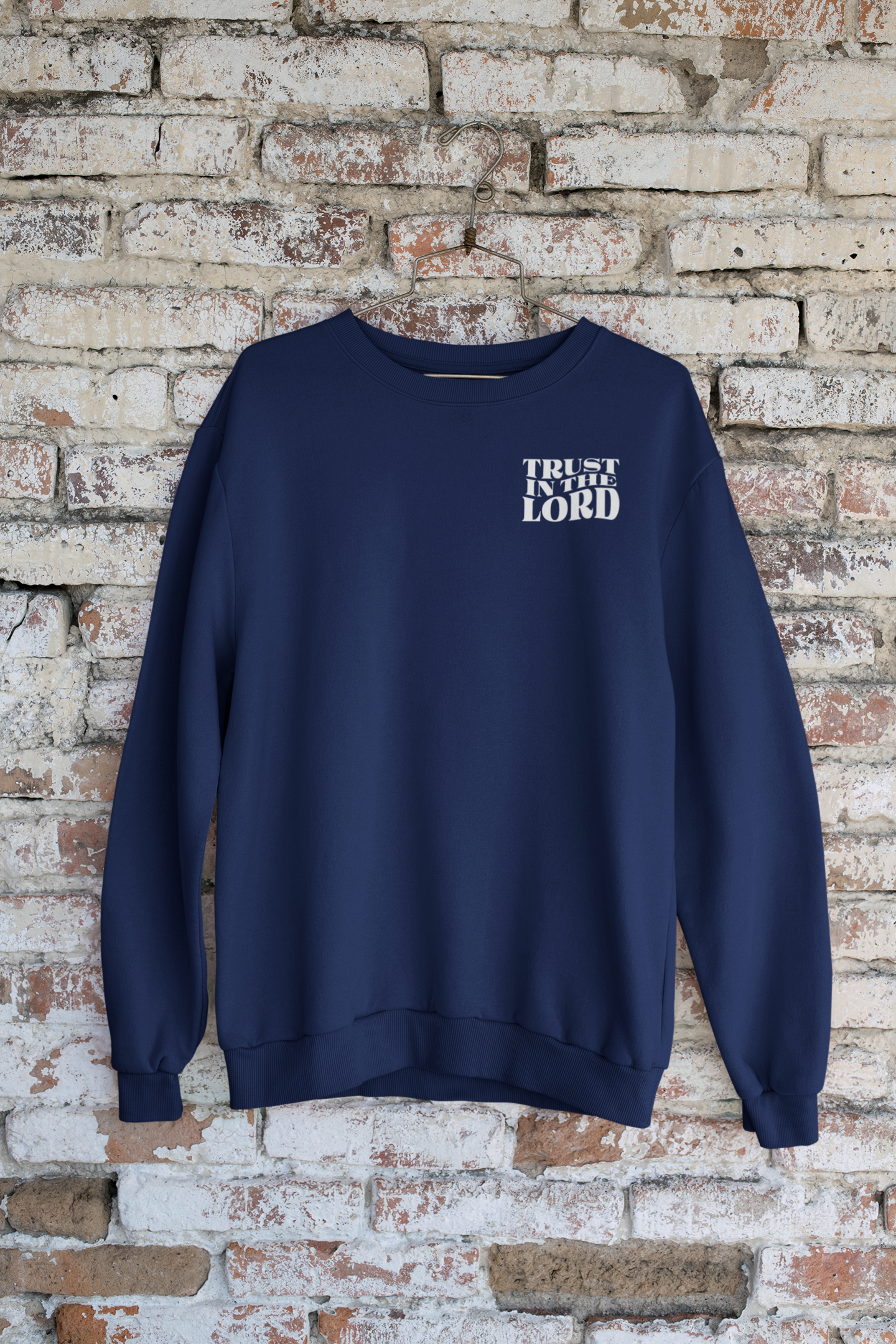 Women's Sweater Trust in the Lord