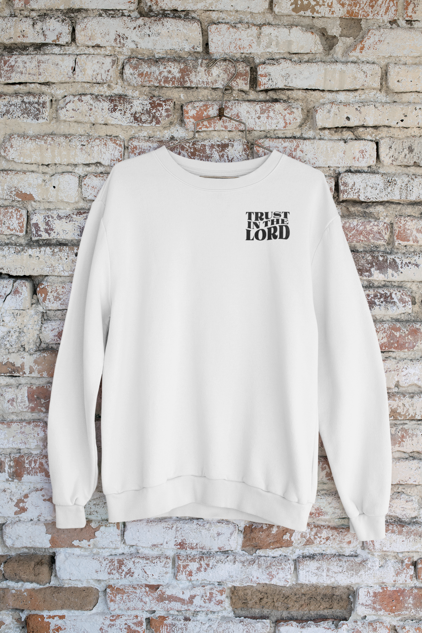 Women's Sweater Trust in the Lord