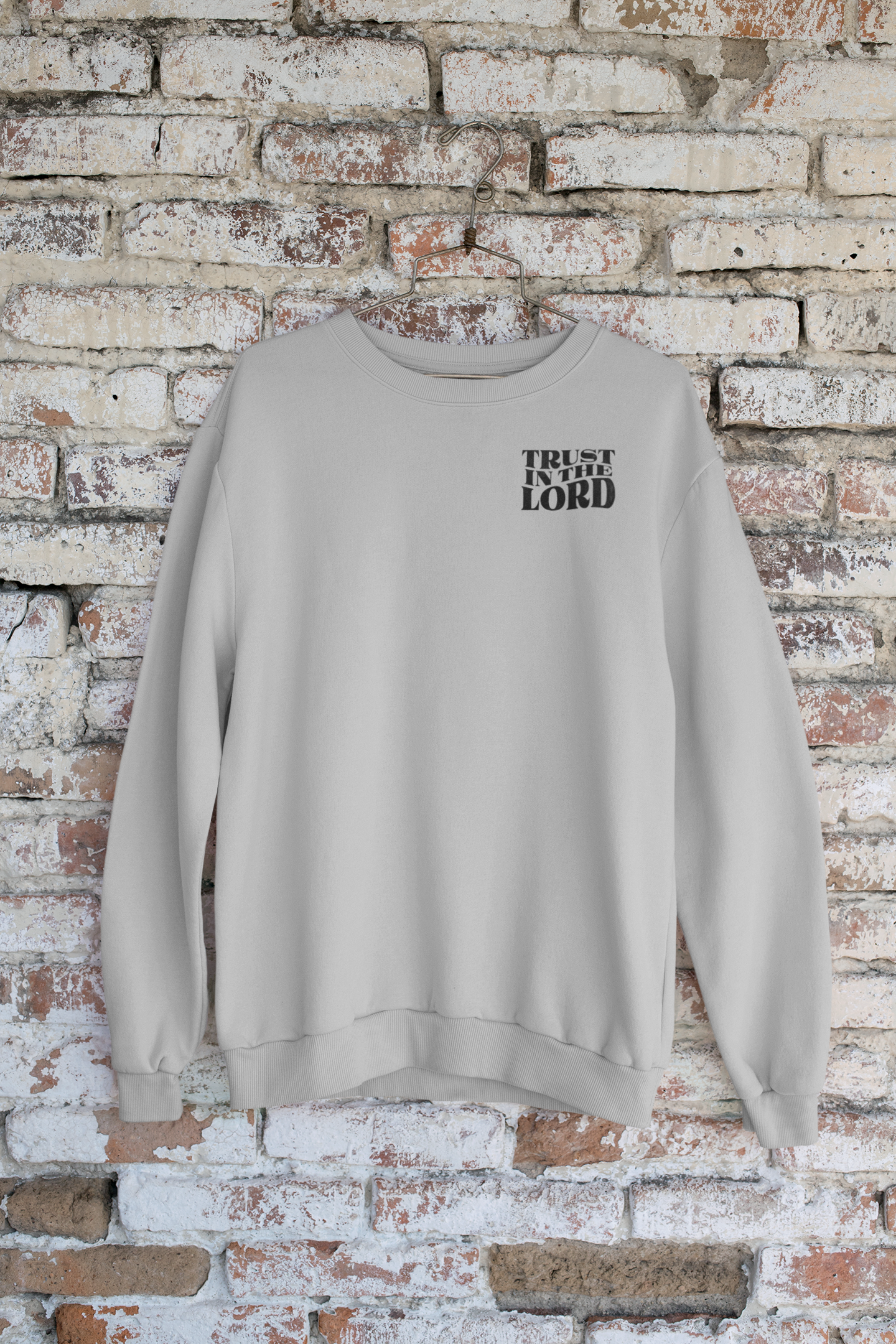 Women's Sweater Trust in the Lord