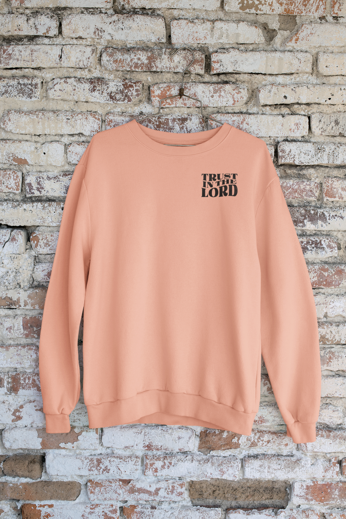 Women's Sweater Trust in the Lord