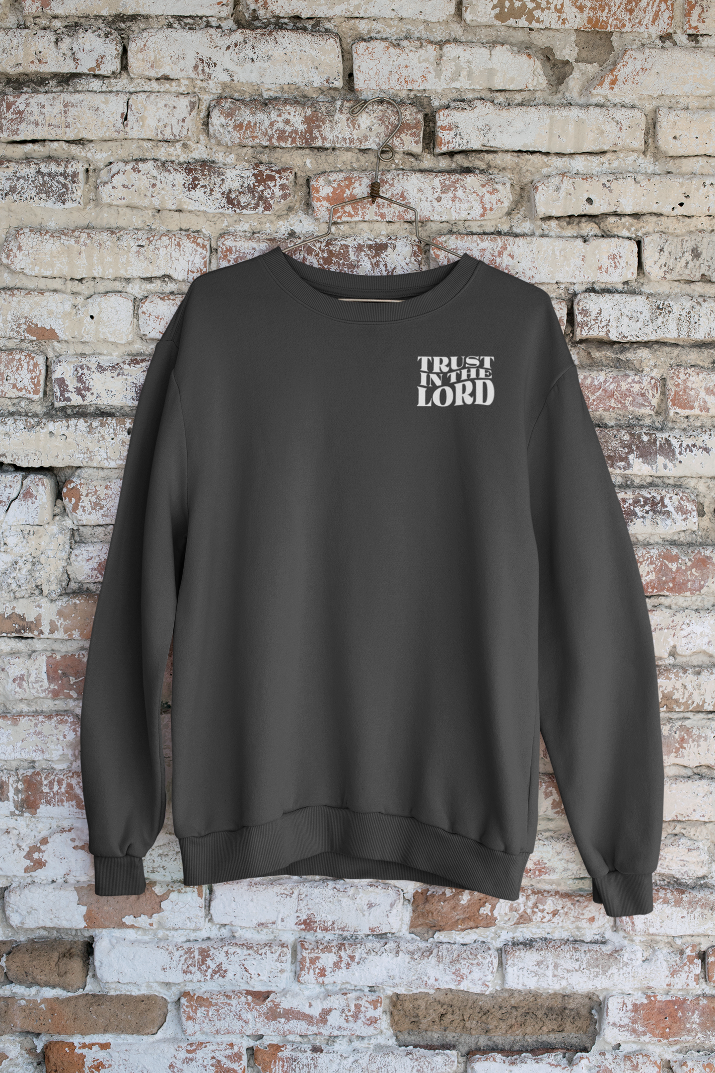 Women's Sweater Trust in the Lord