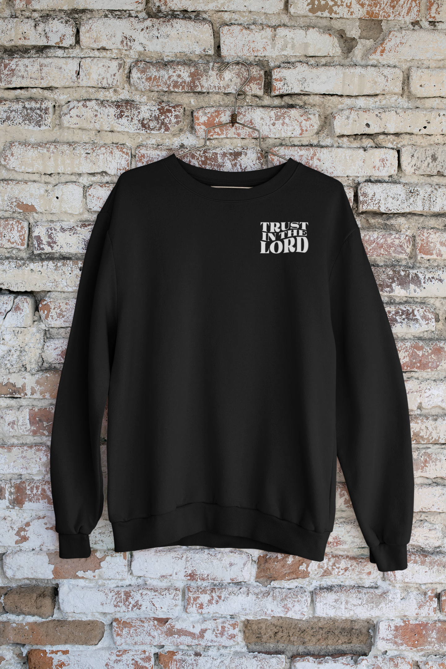 Women's Sweater Trust in the Lord