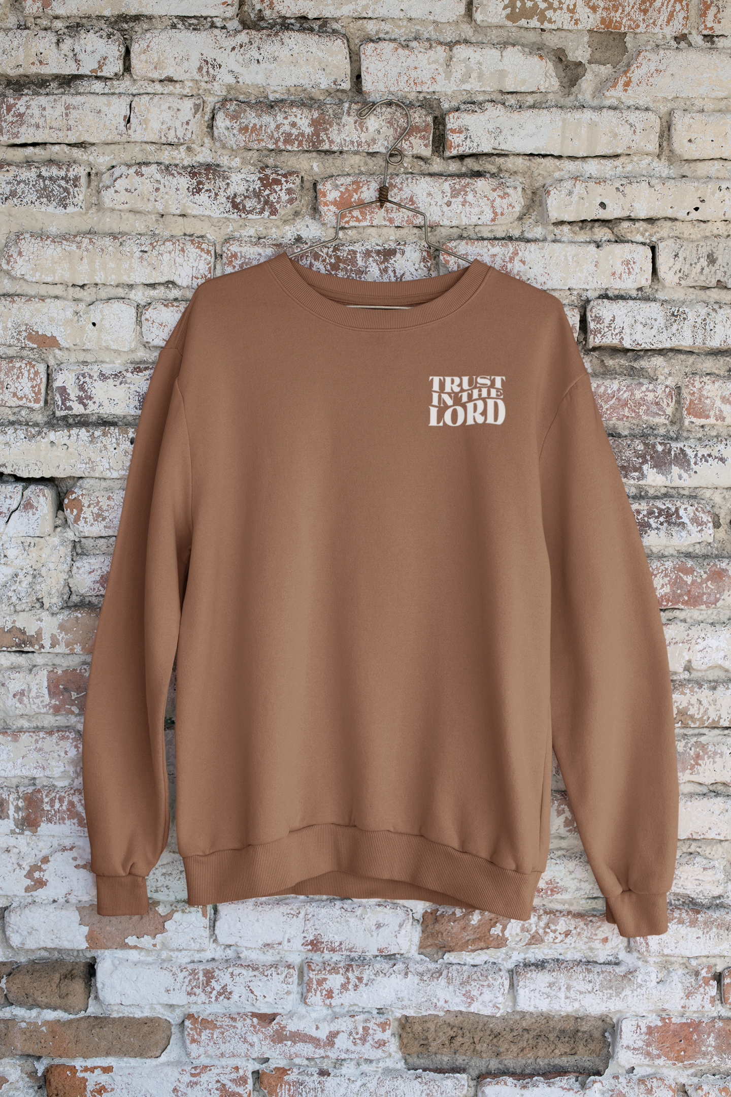 Women's Sweater Trust in the Lord