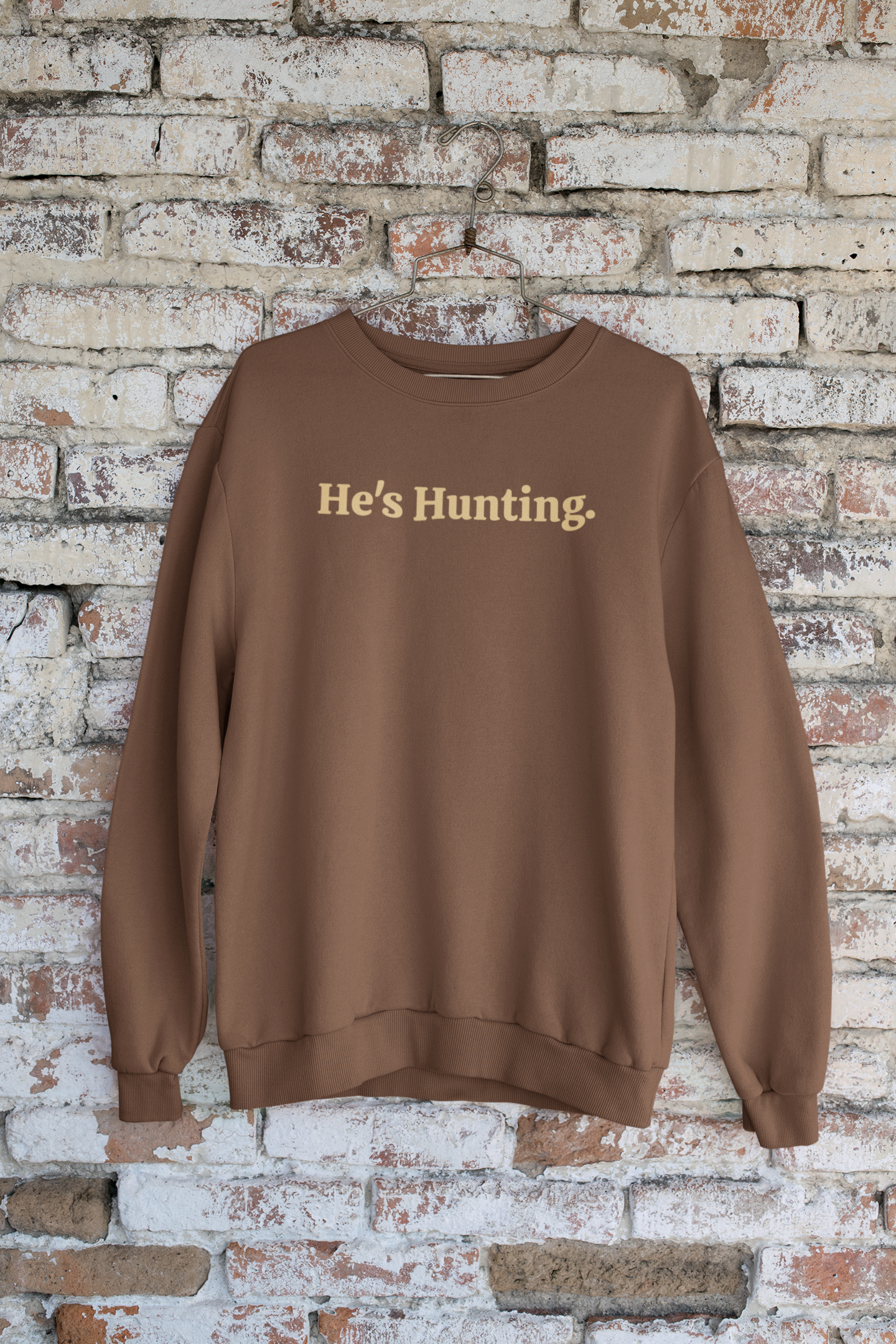 Women's Sweater He's Hunting