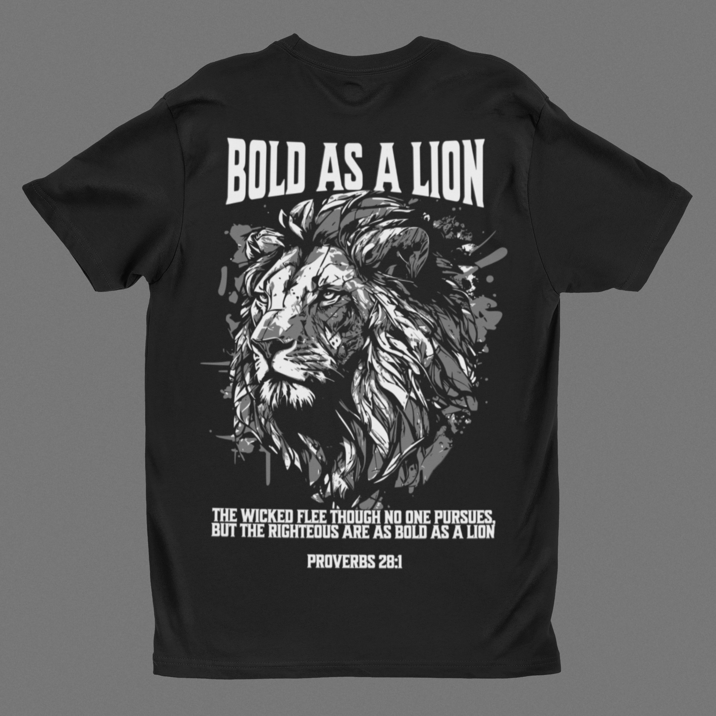 Men's T-Shirt Bold As a Lion