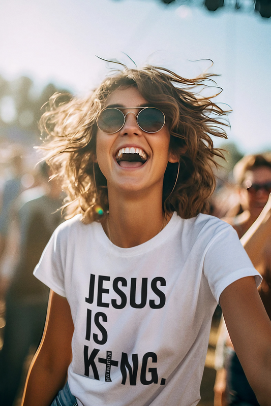 Women's T-Shirt JESUS IS KING