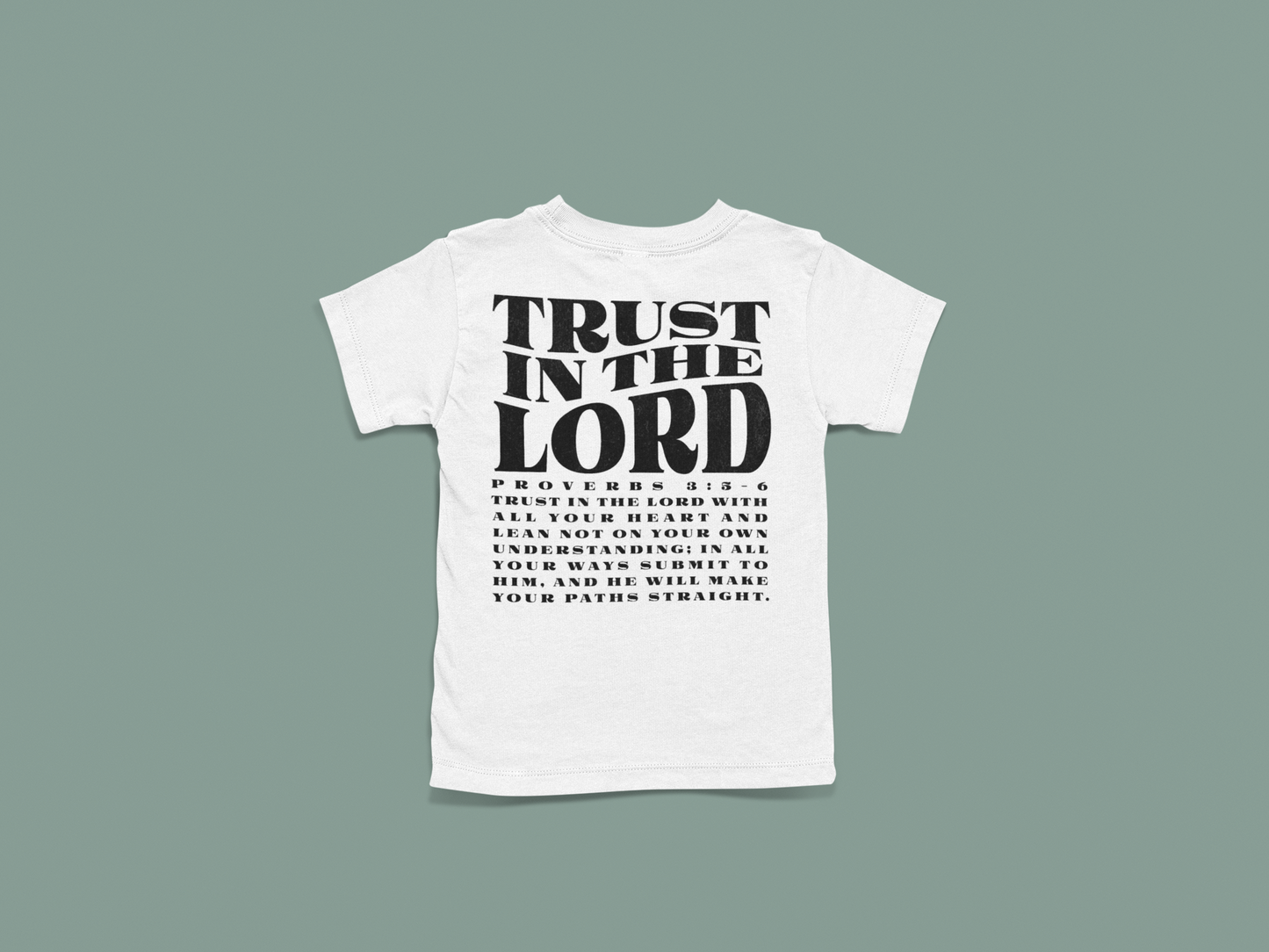 Kid's T-Shirt Trust in the Lord