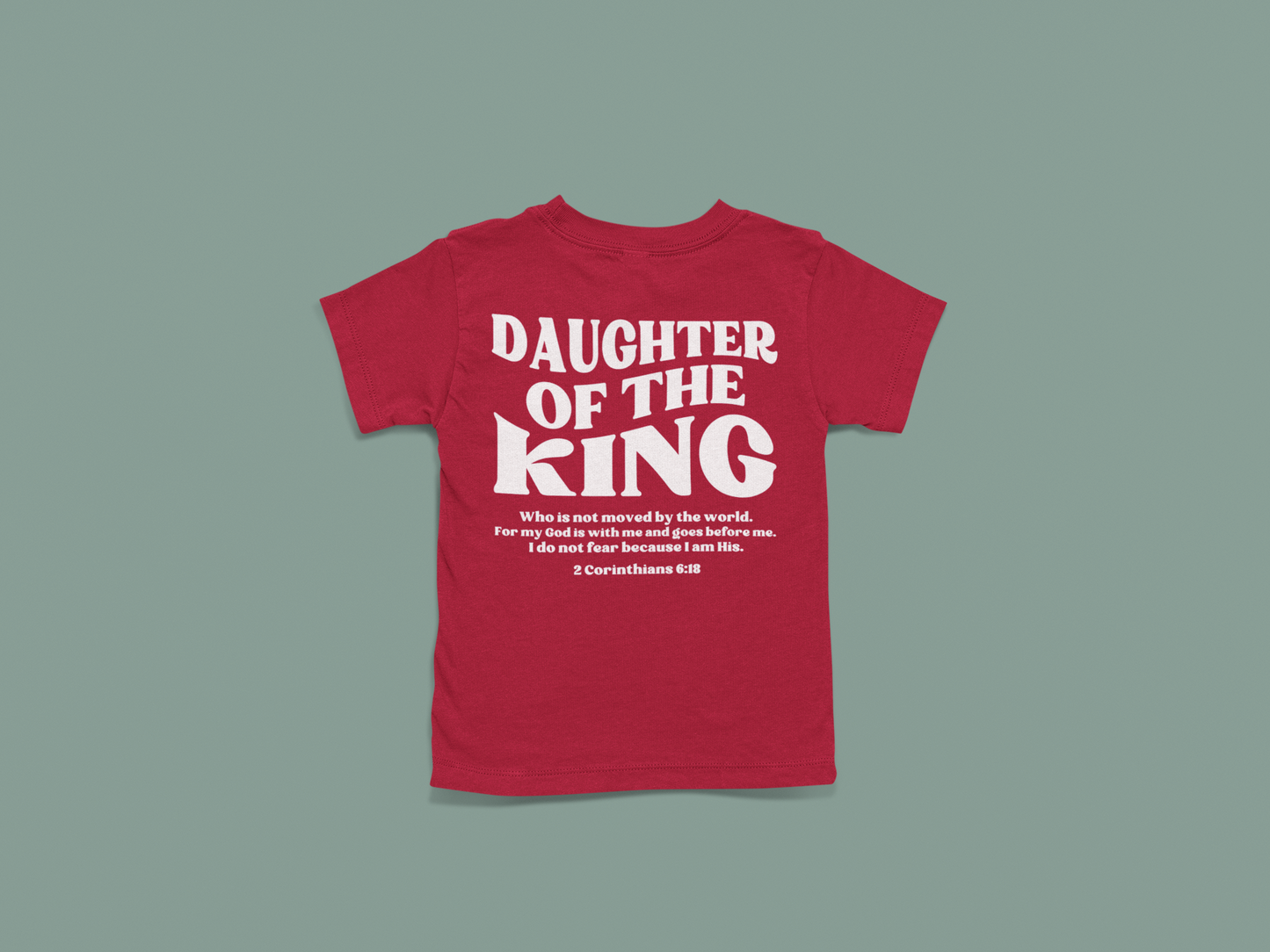 Kid's T-Shirt Daughter of the King