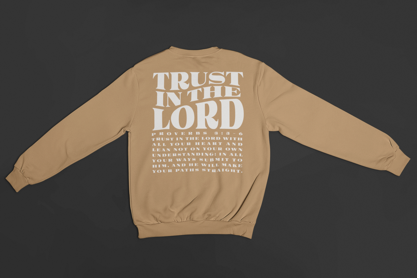 Women's Sweater Trust in the Lord