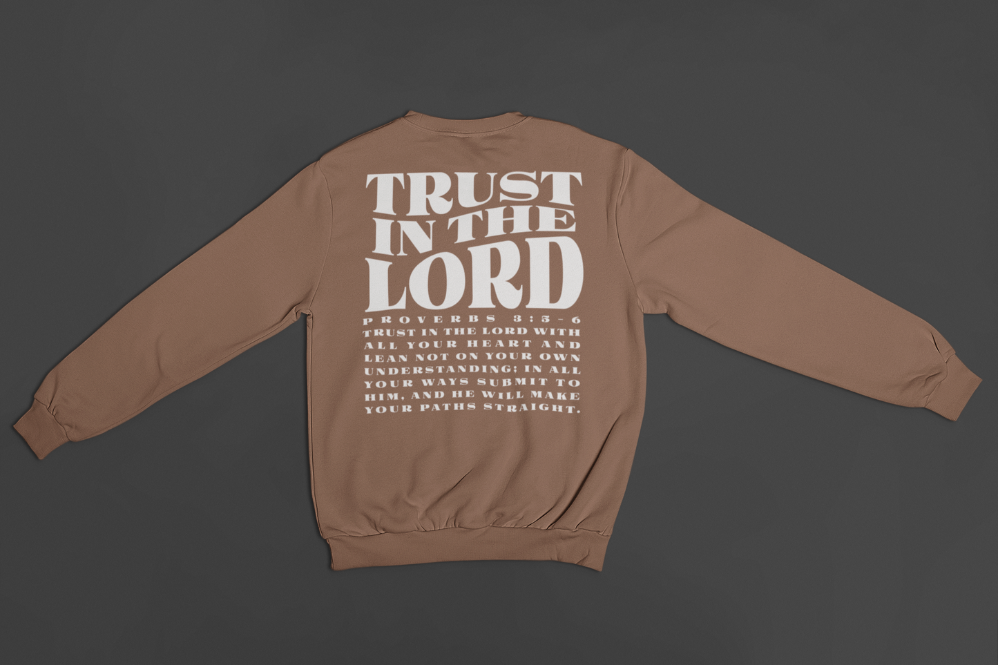 Women's Sweater Trust in the Lord