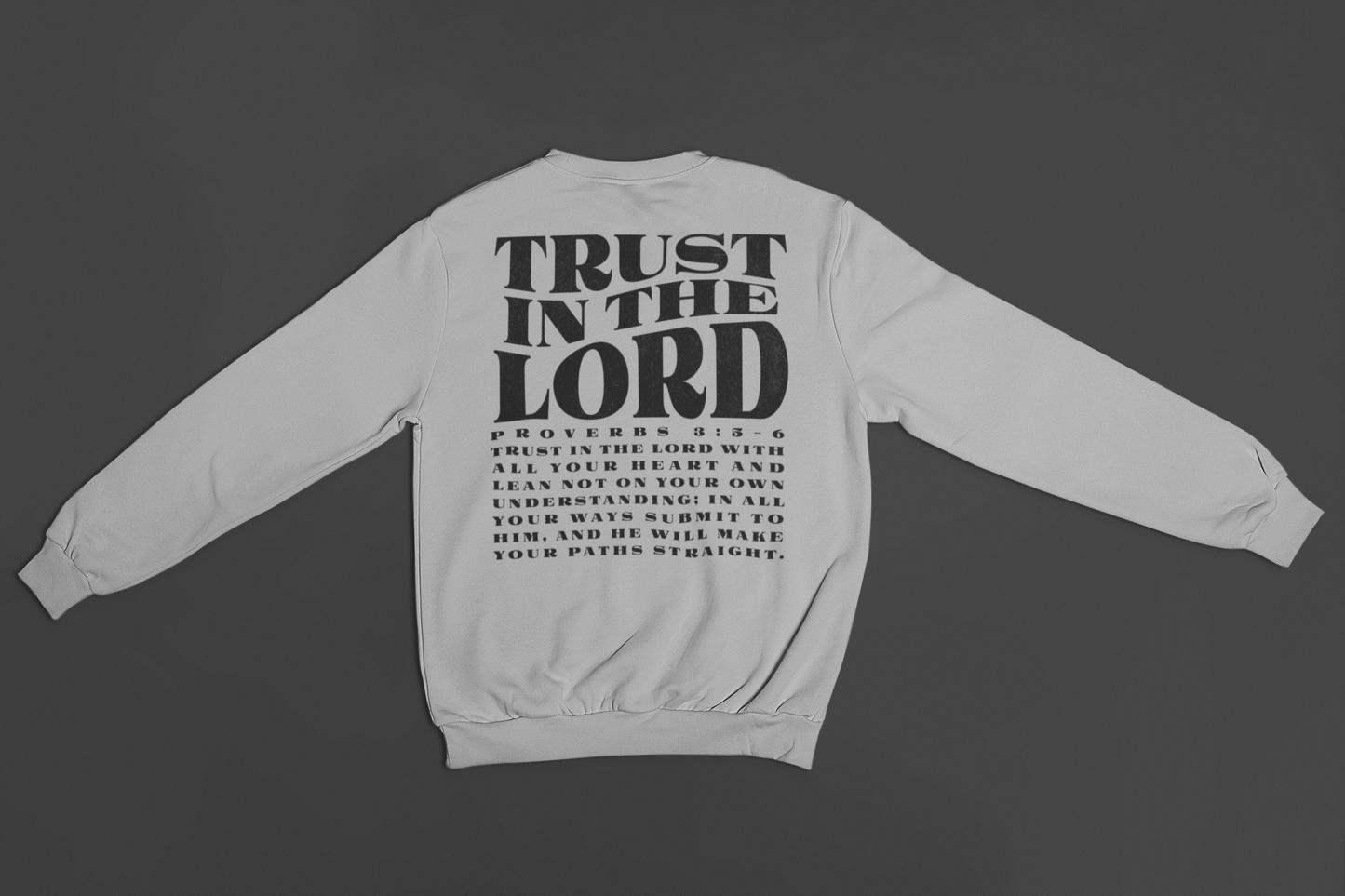 Women's Sweater Trust in the Lord