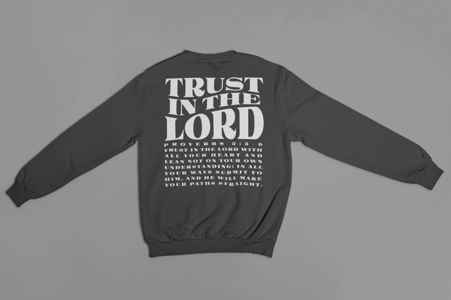 Women's Sweater Trust in the Lord