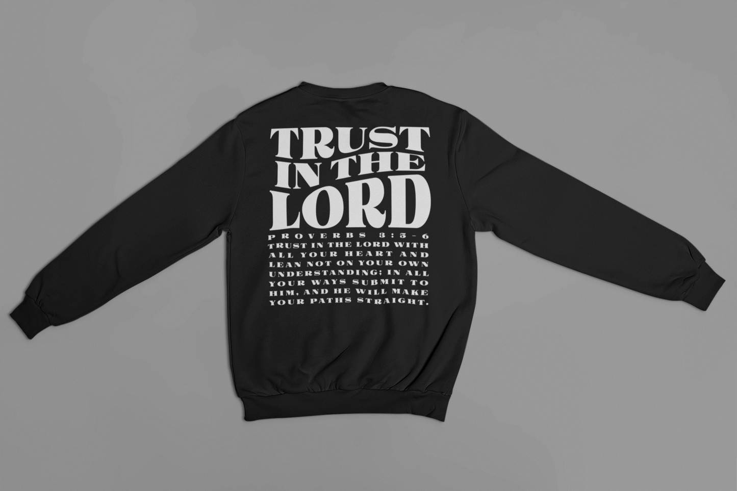 Women's Sweater Trust in the Lord