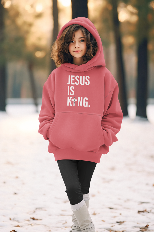 Kid's Hoodie - Jesus Is King