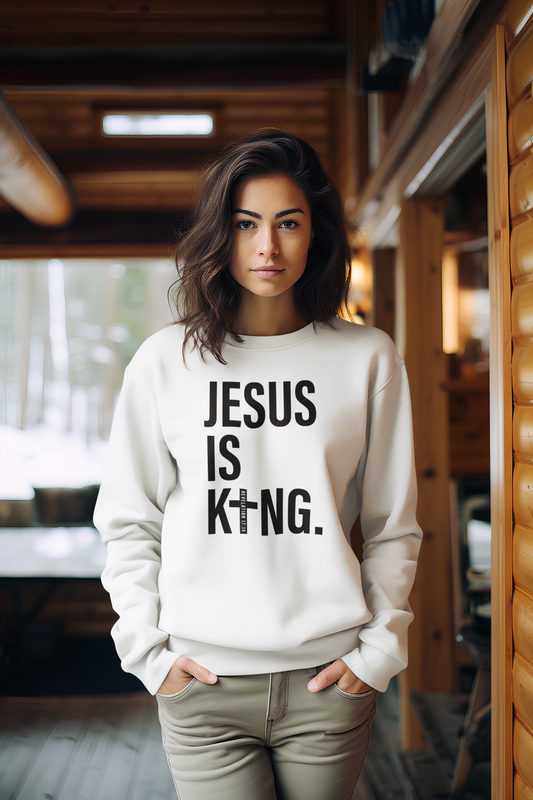 Women's Sweater JESUS IS KING